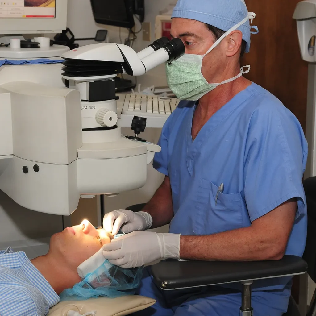Dr Tim in operation